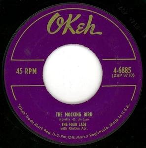 The Four Lads, The Mocking Bird / I May Hate Myself In The Morning, (7", Single, - Picture 1 of 3