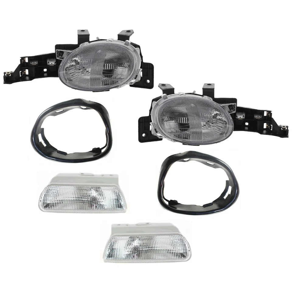 Headlight Driving Head light Headlamp  Driver & Passenger Side Left Right - Image 1 of 4