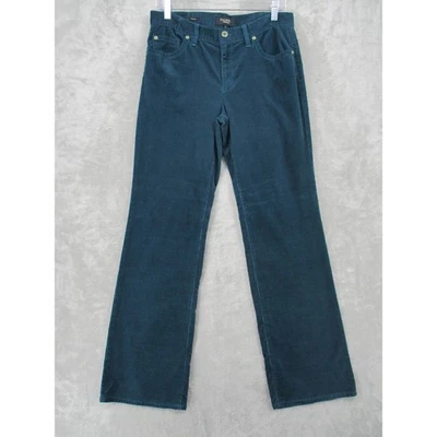 Talbots Pants 6 Corduroy Signature Boot Cut Stretch Casual Classic Pockets Blue - Image 1 of 4