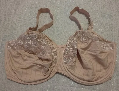 Prima Donna Deauville Wired And Unpadded Balcony Caffe Latte Bra UK Size 46H - Image 1 of 4