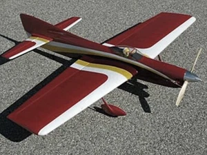 Chizler C/L Stunt Model 51" Wingspan RC Model Airplane Printed Plans & Templates - Picture 1 of 2