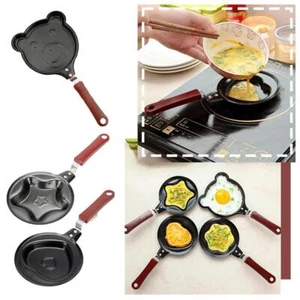 Non-Stick Frying Pan Breakfast Pans Heart-Shaped Mold Mini Omelet DIY Pan O5W3 - Picture 1 of 15