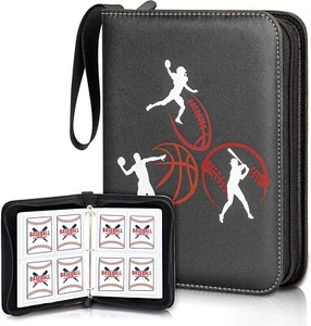 CLOVERCAT 4 Pocket Sports Card Binder Parent - Picture 1 of 4