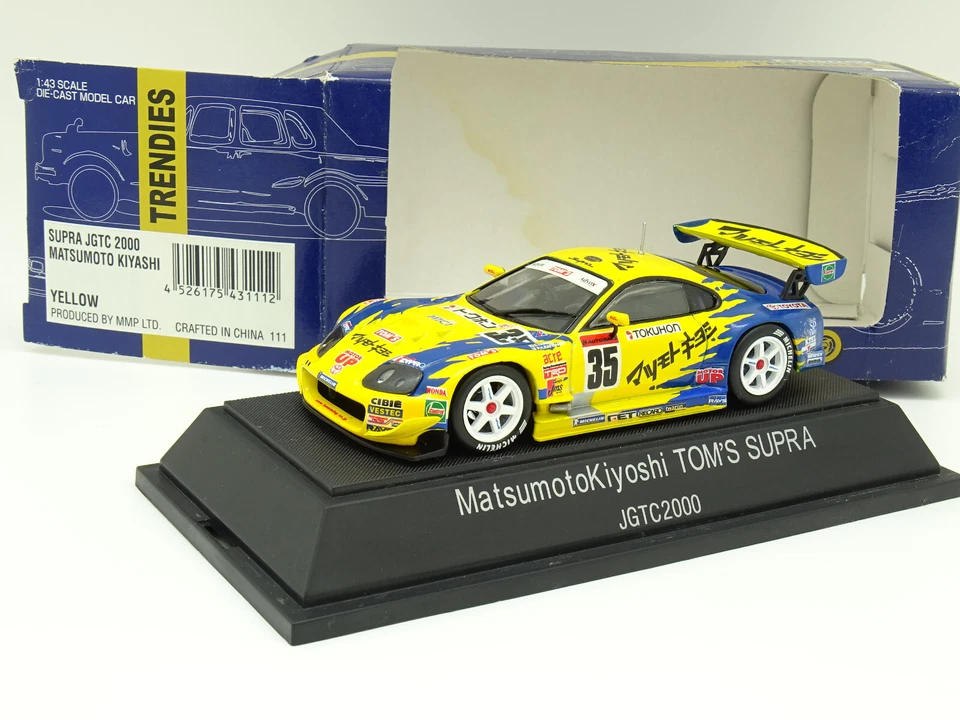 EBBRO 1/43 - Matsumoto Kiyashi Toyota Supra Jgtc 2000 #35 - Immagine 1 di 1