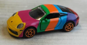 Majorette Porsche 911 Carrera S Regenbogen Rainbow 30 Years Thailand Sportwagen - Bild 1 von 5