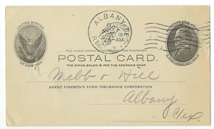 Postal Card 1906- San Francisco, CA- Firemen's Fund Insurance Corp. - Picture 1 of 2