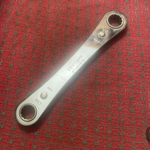 Vintage Craftsman 5/8" x 3/4" USA Ratcheting Wrench 43684 ! - Picture 1 of 11