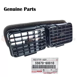 Genuine Toyota LandCruiser 80 Series HZJ HDJ FZJ FJ Dash Air Vent Outlet - Picture 1 of 14