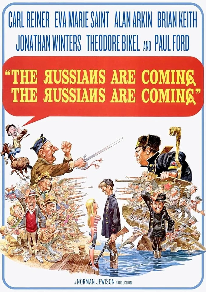 THE RUSSIANS ARE COMING THE RUSSIANS ARE COMING(1966) Public Domain DVD NO CASE - Image 1 of 1