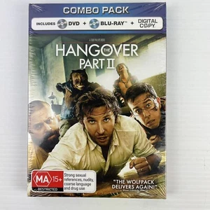 HANGOVER DVD PART 2 Comedy Movie Blu-Ray DVD Combo Brand New & Sealed - Picture 1 of 3