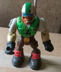 Fisher Price Rescue Heroes Rocky Canyon Mountain Hero 2000 Night Squad - Picture 1 of 4