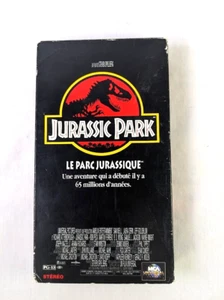 Jurassic Park VHS - Le Parc Jurassique - French Dubbed - 1993 Classic - MCA Univ - Picture 1 of 4