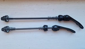 Black QR Quick Release Skewer Cycle Axle Hub Lever for Bike Wheel Front & Rear🔥 - Picture 1 of 24