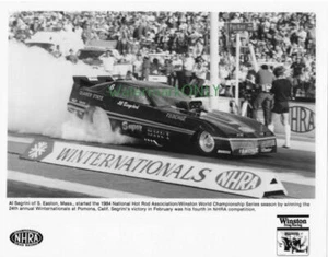 Al Segrini "Super BRUT" 1984 Pontiac Trans AM NITRO Funny Car ORIGINAL HANDOUT! - Picture 1 of 2