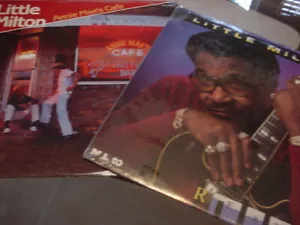LITTLE MILTON 2 große Blues-LPs, ein Preis, auf MALACO, 1986 - Bild 1 von 1