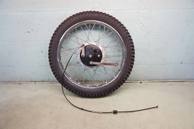 BSA B50T B50 B50 T 1971 Trail Single Gold Star *2657 freno de rueda delantera  Foto 1 de 4