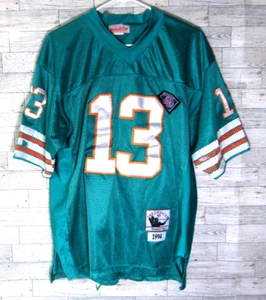 Dan Marino Authntic Mitchell & Ness Miami Dolphins Throwback Jersey Size 48 XL/L - Picture 1 of 12