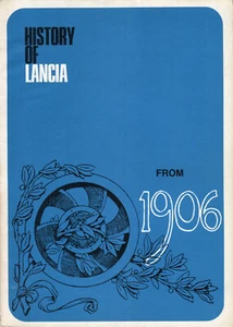 History of Lancia from 1906 - factory-published history from 1969 - Picture 1 of 1