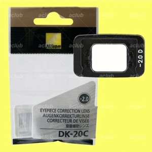 Nikon DK-20C -2.0 Correction Eyepiece Lens Diopter for D7000 D5200 D3400 D610 - Picture 1 of 1