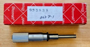 NUEVO L.S. Micrómetro Medidor de Profundidad Mecánico de Precisión Starrett 935838 Especial - Imagen 1 de 7