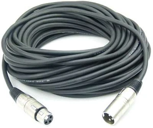 15 m Mikrofonkabel symmetrisch Adam Hall 3-Star XLR XLR 3 pol DMX Mikrofon Kabel - Picture 1 of 7