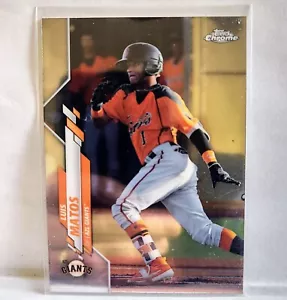 2020 Topps Pro Debut Chrome Luis Matos PDC-133 Giants - Picture 1 of 1