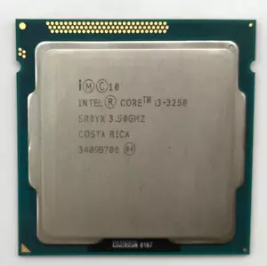 Intel Core i3-3250 SR0YX - Dual Core - 3,50 GHz - 3MB - Sockel 1155 #CPX24 - Bild 1 von 2