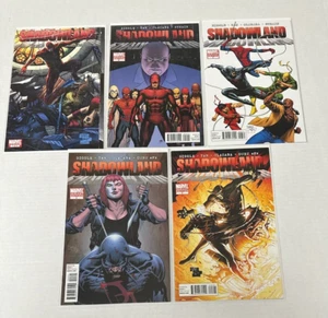 Marvel Comics SHADOWLAND 1-5 KOMPLETT COVER B VARIANT SET 1:10 1:15 - Bild 1 von 1