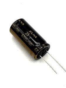2 x Elna Audio RA3 Elkos - 4700uF/35V - Tapas de audio - NUEVO - Imagen 1 de 1
