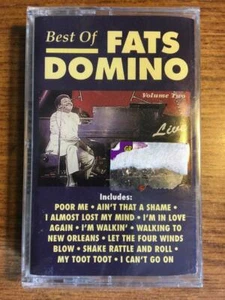 BEST OF FATS DOMINO LIVE RARE FACTORY SEALED CASSETTE TAPE LATE NITE BARGAIN! - Bild 1 von 2
