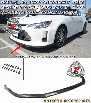 Se adapta a 14-16 Scion tC 2014 2015 2016 labio delantero estilo ST (uretano) Foto 1 de 2