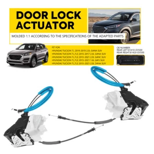 Pair Rear Right Left Door Lock Actuator Motor for Hyundai Tucson TL TLE 2015-21 - Picture 1 of 11