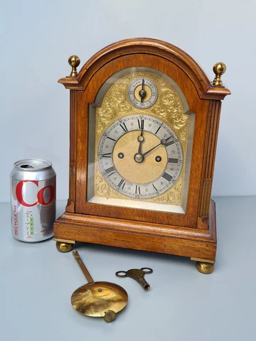 Small Twin Fusee Bracket Clock Cover