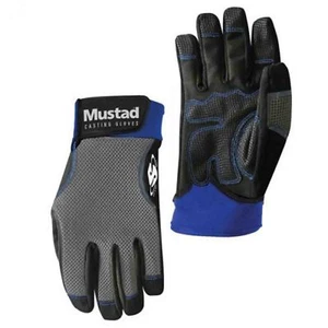 Guanto da Pesca Mustad Ultra Grip Landing/Casting Traspirante Nero (Coppia) - Foto 1 di 1
