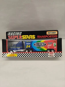 1996 Jeff Gordon Nascar Dupont #24 Matchbox Racing Superstars Transporters - Picture 1 of 6