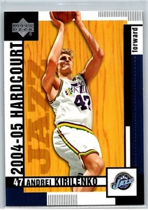 2004-05 Upper Deck Hardcourt Andrei Kirilenko Utah Jazz #85 - Picture 1 of 2