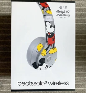 Beats by Dr.Dre Beats Solo3 Wireless Disney Mickey Mouse 90th Anniversary 2018 - Picture 1 of 6