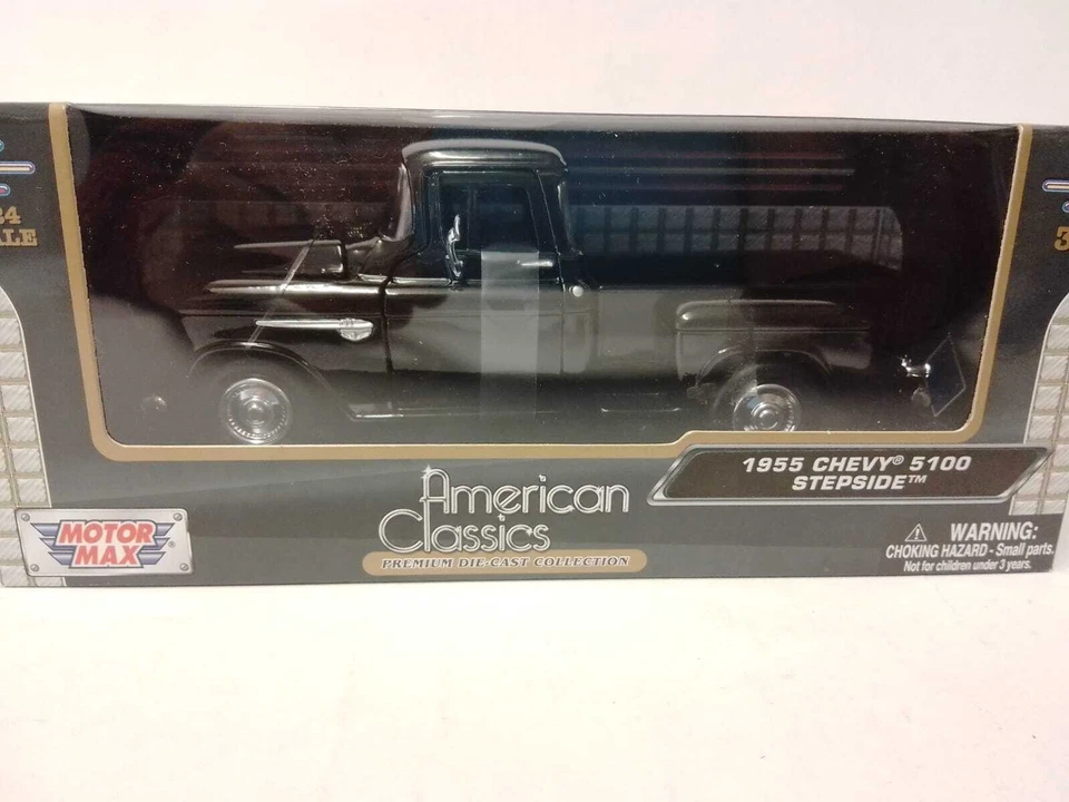 Motor Max Chevrolet Chevy 5100 Stepside 1955 1/24 73236 - Immagine 1 di 1