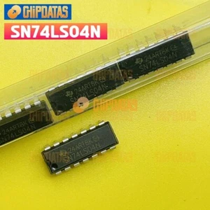 5 STCK. Neu TI SN74LS04N DIP-14 IC - Bild 1 von 1