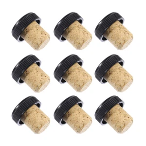 24 Pcs Reusable Wine Corks Crafts Replacement Corks Glass Bottles Stoppers - Picture 1 of 12