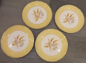 Vintage Century Service Autumn Gold Set of 4 Dinner Plates 10" P6947 - Picture 1 of 3