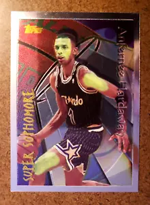 1994-95 Topps ANFERNEE HARDAWAY NBA Basketball #2 Super Sophomores Orlando Magic - Bild 1 von 12