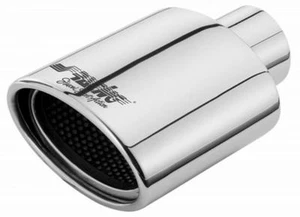 TERMINALE DI SCARICO MARMITTA SIMONI RACING TUNING OVALE IN INOX TRX 75 - Picture 1 of 1