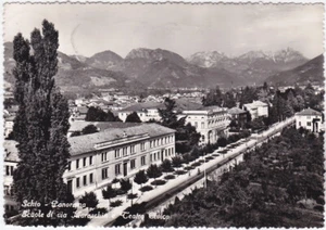 SCHIO - VICENZA - PANORAMA - SCUOLE DI VIA MARASCHIN E TEATRO CIVICO -80851- - Picture 1 of 1