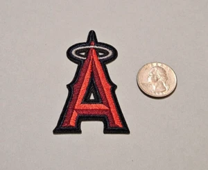 LOS ANGELES ANAHEIM ANGELS EMBROIDERED IRON ON PATCH 1.75” X 2.75” FREE SHIP - Picture 1 of 3
