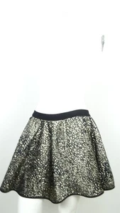 PATRIZIA PEPE GONNA A RUOTA DONNA TAG SIZE 44 COLOR ORO - Foto 1 di 3