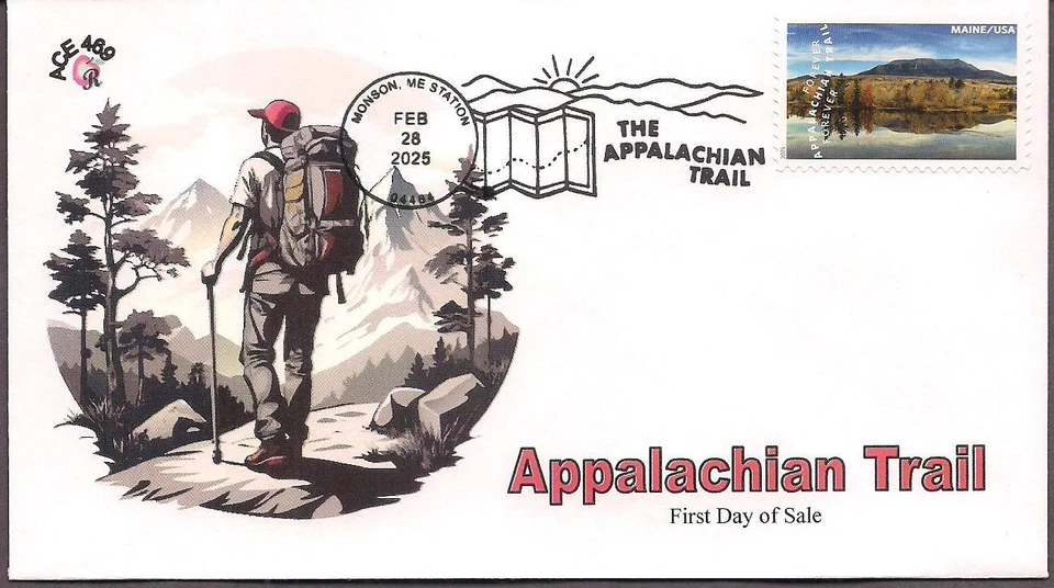 Appalachian Trail- FDC- Unofficial City-Monson ME- ACE469 - Image 1 of 1