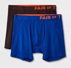 Paquete de 2 calzoncillos boxer Thieves Super Cool Stay Dry Tech grandes 34-36 nuevos - Imagen 1 de 2