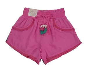 Jopea Damen kurze Shorts Blumenmuster einfarbig 2er Pack Größe S 100% Viskose. - Bild 1 von 8