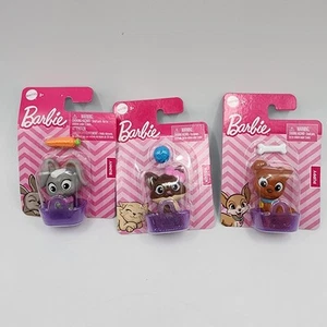 Barbie Lotto Animali Con Accessori Mattel Pet Packs Gattino Coniglietto Cucciolo - Foto 1 di 7